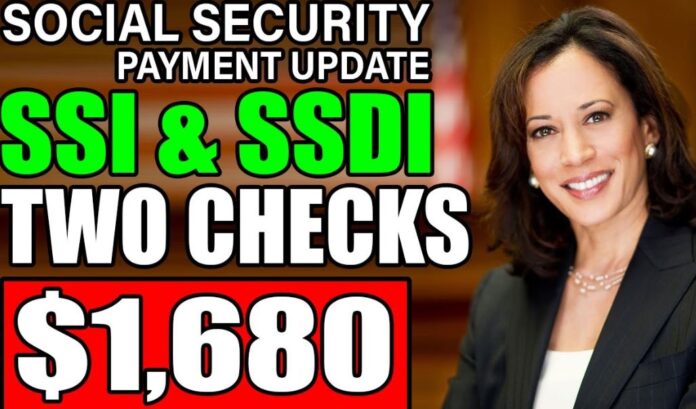 COMING! $1,680 Two Checks For Social Security, SSI and SSDI in Same Month - Checks for SSI and SSDI